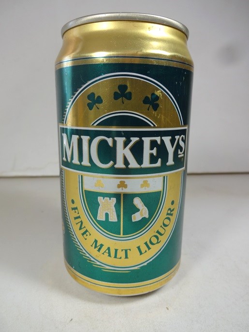 Mickey's Fine Malt Liquor - dark green - Click Image to Close